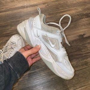 NIKE TEKNOS WHITE ON WHITE